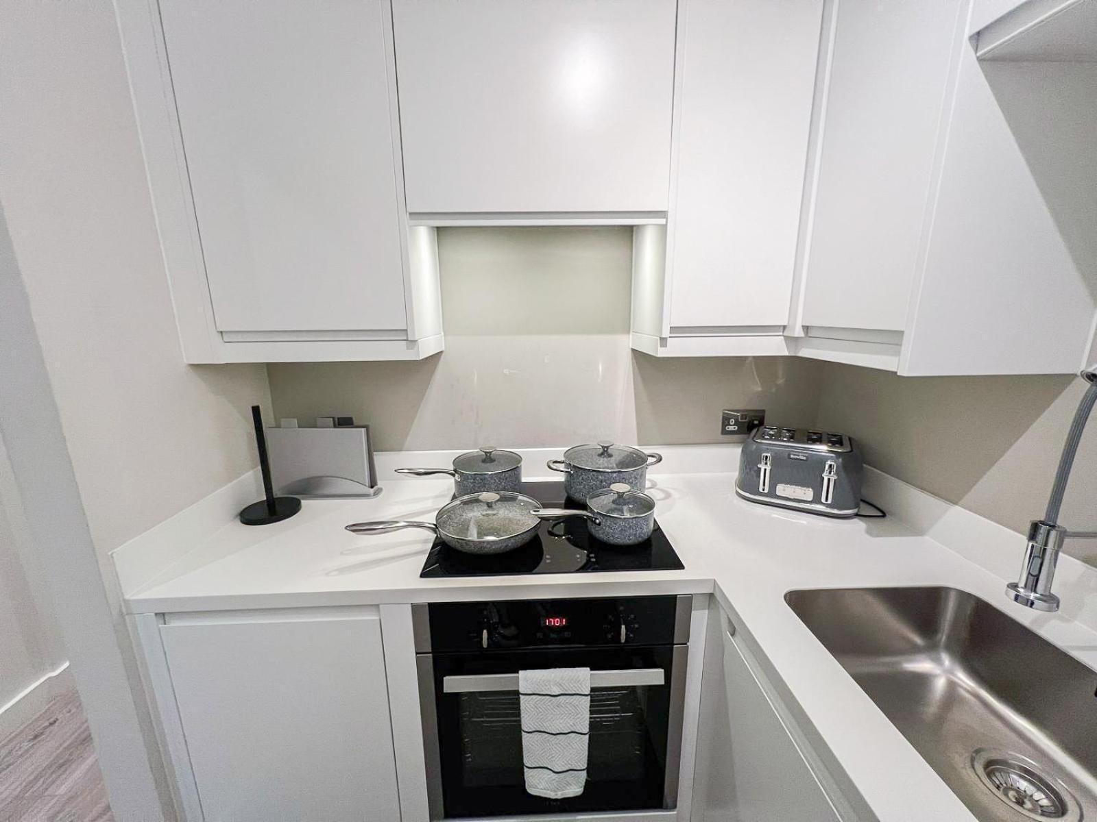 Chic 1-Bedroom Flat In Elephant & Castle, Near The Shard Londýn Exteriér fotografie